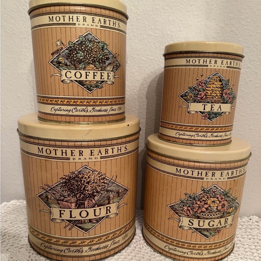 Vintage Ballonoff Canister Set